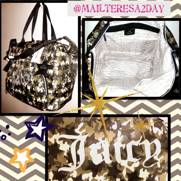 💖NEW JUICY COUTURE STAR STUDDED WEEKENDER BAGS - Picture 2 of 5